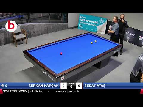 NEBİ ACAR & CİHAN KAPLAN Bilardo Maçı - 2021 TÜRKİYE ŞAMPİYONASI 2.ETAP-4.TUR