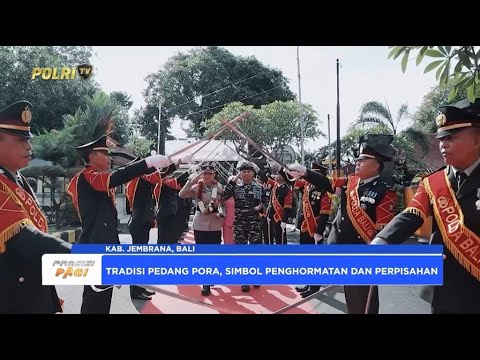 PROSESI PENYAMBUTAN DAN PELEPASAN KAPOLRES JEMBRANA