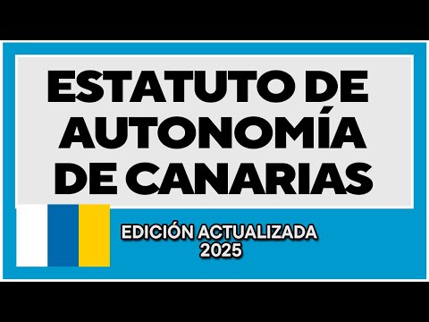 ESTATUTO DE AUTONOMÍA DE CANARIAS | AUDIO LEY COMPLETA | PREPARA OPOSICIONES
