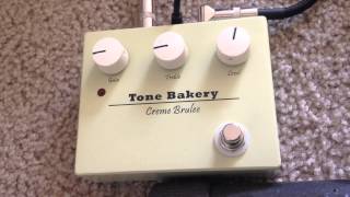 Video thumbnail for Tone Bakery Creme Brulee Overdrive Pedal by Vic Hightaian