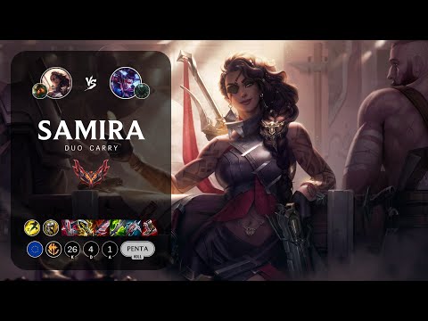 Samira ADC vs Vayne - EUW Grandmaster Patch 13.11