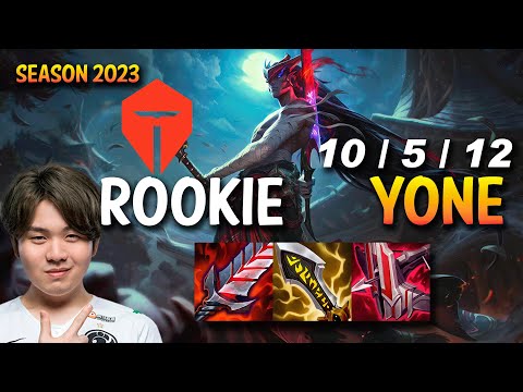 TES Rookie YONE vs SYNDRA Mid - KR Ranked