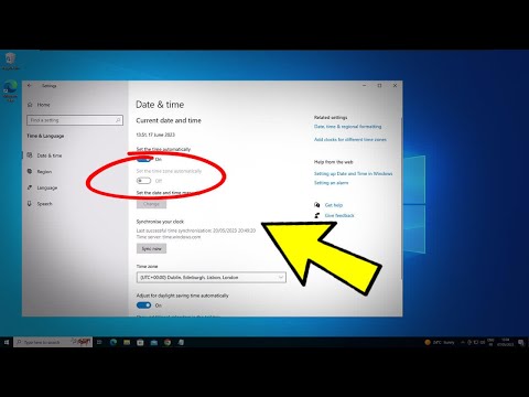 Fix Set Time Zone Automatically Greyed out in Windows 10 | Solve Can't set time zone automatically 🕒