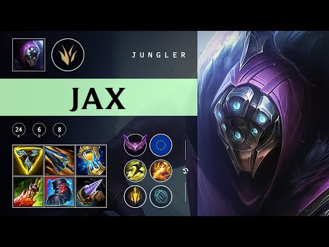 Jax Jungle vs Zac - EUW Master Patch 25.24