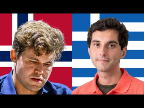 Magnus Carlsen vs Nikolas Theodorou | live chess.com