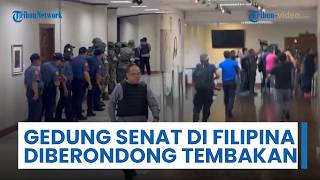 Gedung Senat Filipina Diberondong Tembakan, Tokoh Kunci Anti-narkoba Berlari Cari Tempat Berlindung