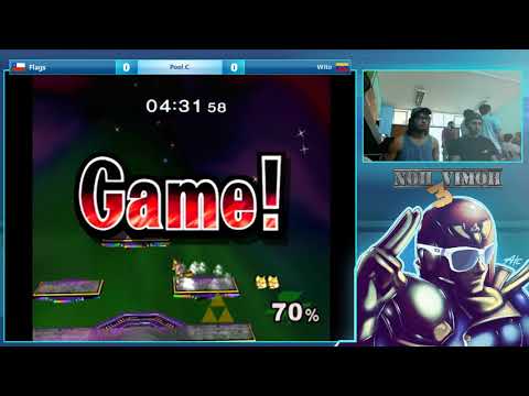 Noh Vimoh 3 SSBM - Flags (Sheik) vs Wito (Fox) - Pools