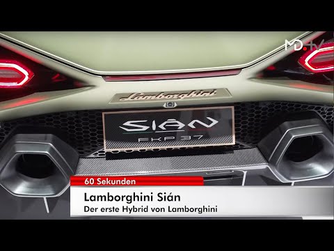 MD.IAA 2019 – 60 Sekunden: Der Lamborghini Sián