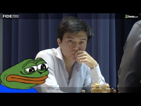 Rinat Jumabayev's Sadge Emote In Real Life | FIDE World Cup 2021 Round 4