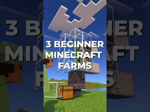 3 Easy Beginner Farms for Minecraft 1.20