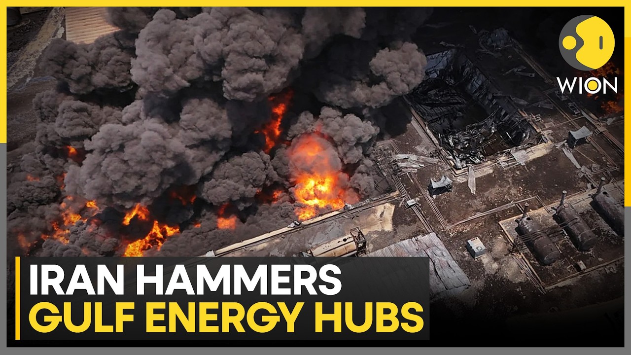 Iran Vs US: Iran Targets Qatar, UAE, Kuwait & Saudi Energy | Trump Threatens to Blow Up South Pars