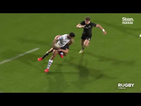 Damian McKenzie's try saving synced with NF The Search