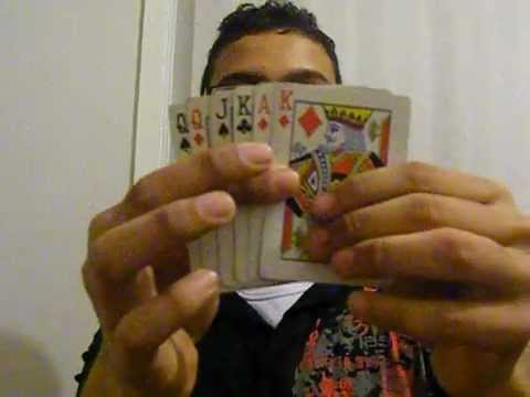MAHEK performing dynamo's interactive card trick