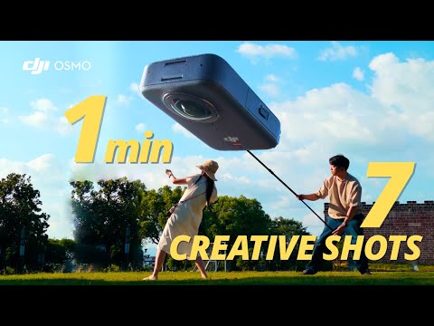 How to Get Creative Cinematic Shots on DJI Osmo 360