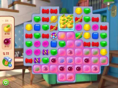 Homescapes Level 54 Walkthrough