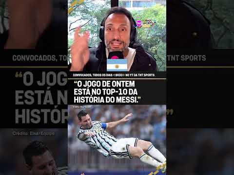 “FOI UM “TROÇO” ASSUSTADOR” 🐐🇦🇷 #shorts