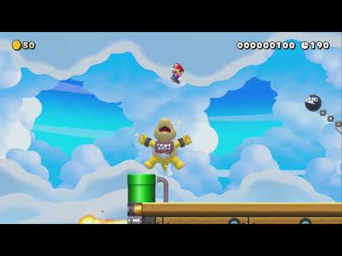 Sky Attack by BloxMaster - Super Mario Maker 2 - No Commentary 1bw