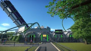 Planet Coaster The Incredible Hulk F25 Rollercoaster - Ride Experience