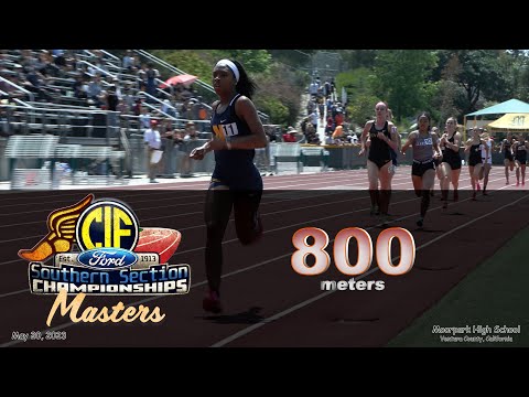 2023 TF - CIF-ss Masters - 800 (Girls Championship)