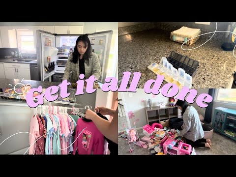 How I Get it Done to Prepare for the Week | Declutter, Clean, Laundry, Meal Plan, Groceries, OTC med