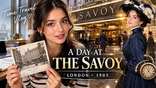 I Spent a Day at London’s Most Luxurious Hotel in 1905… 🏨✨