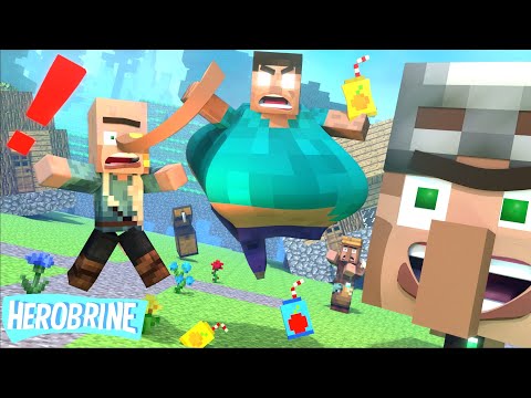 MrFudgeMonkeyz Studios - CURSED HEROBRINE | Funny Herobrine Life | Minecraft Animation