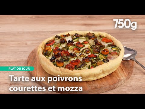 Rolled Pepper and Zucchini Tart