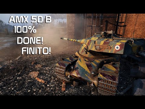 2 AMAZING GAMES! AMX 50 B 100% Done, Finito!