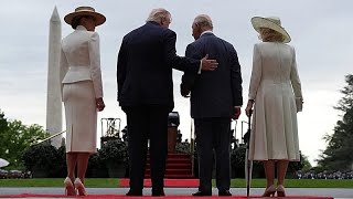 Trump ensalza a Reino Unido como "su amigo más cercano" al recibir a Carlos III pese a las tensiones