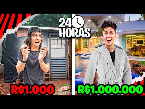 A HOUSE WORTH 100, 1000, OR 10,000,000 REAIS! - Challenge