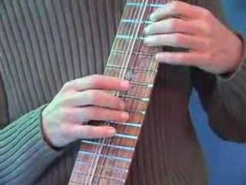 Chapman Stick lesson, Blues Technique