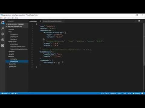 .NET Core compiles PHP with Peachpie, on Docker
