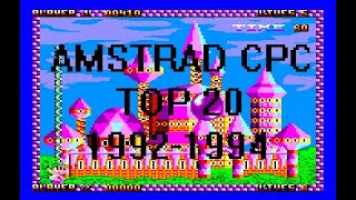 Amstrad CPC - Top 20 games (1992-1994)