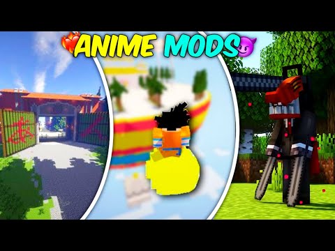 5 Best ANIME Mods/Addons For MINECRAFT PE [1.19+]