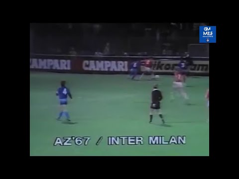 1982-83 (8' And Coppa delle Coppe - 20-10-1982) AZ Alkmaar-INTER 1-0 [Tiktak] Gol Duch/TF1 Fra