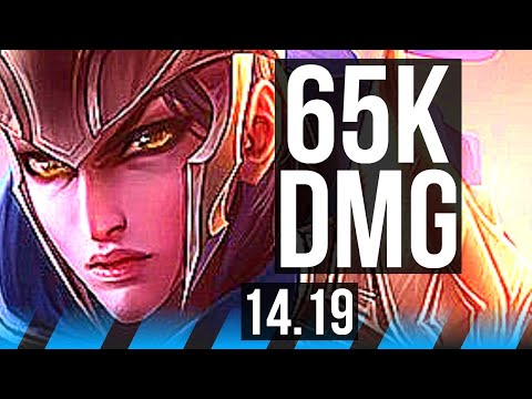 QUINN vs AHRI (MID) | 65k DMG | EUW Master | 14.19