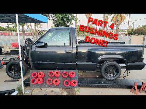 Complete Energy Suspension bushing kit 88 - 98 Chevy C/K1500 part 4 cab mounts!