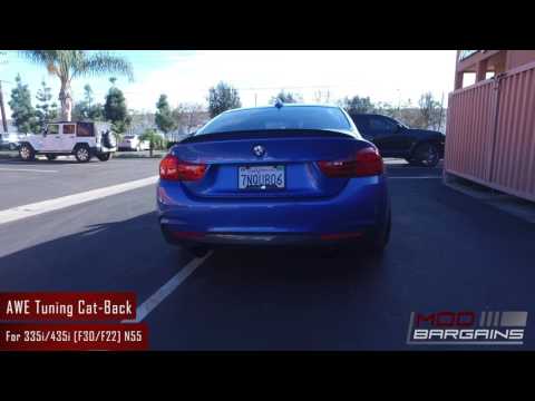 Exhaust Notes: AWE F30/F32 Touring Edition Exhaust for 335i/435i