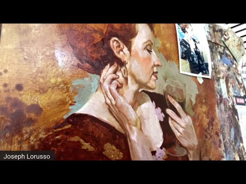 Joseph Lorusso - Painting a Glass of Wine