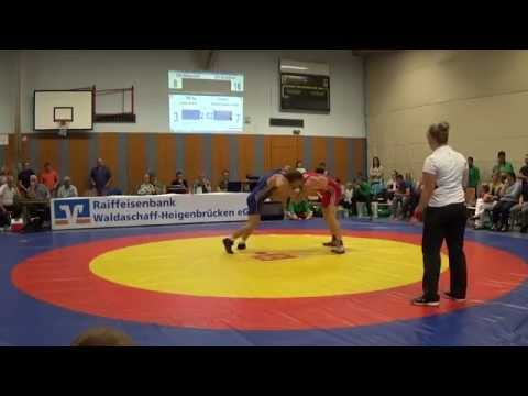 75B Freistil: Lukas Brehm - Edvard Sandor Vajda (KSV Waldaschaff vs ASV Schaafheim)