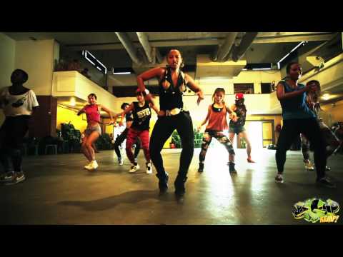 Big Up Kemp Europe 2013. Dancehall workshop by Fatou Tera Ce'Cile - Party