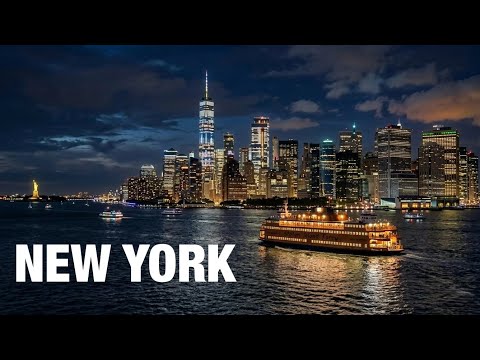 New York City LIVE Manhattan to Staten Island Ferry Ride Statue Of Liberty (March 6, 2026)