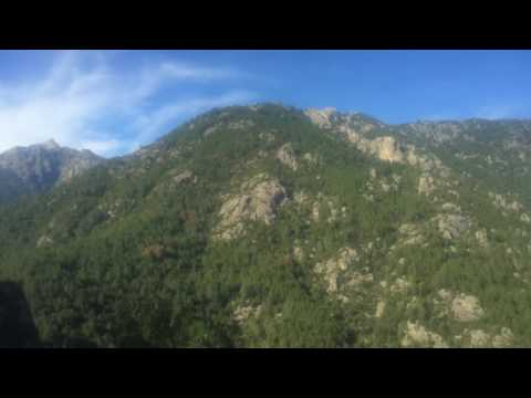 A train ride between Bastia and Ajaccio - Corsica 🇫🇷