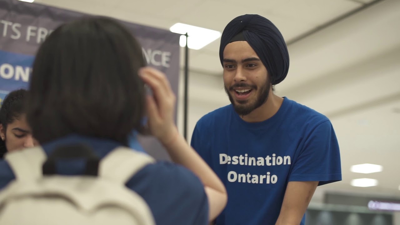 Airport Welcome Desk, Conestoga College International Student Testimonial