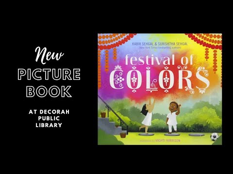 New Picture Book: Festival of Colors by Kabir Sehgal and Surishtha Sehgal,  and Vashti Harrison