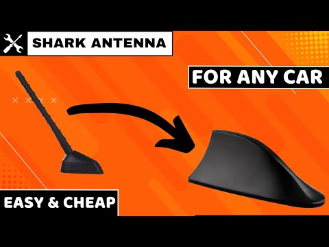 Haifischantenne montieren für jedes Auto - einfach & schnell