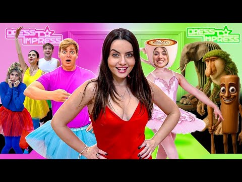 IL FILM DI GIOCHIAMO A DRESS TO IMPRESS NELLA VITA REALE DI DANI E ROBBI E TUTTI I NOSTRI AMICI!