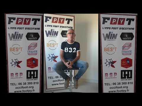 Footpy TV - Marco Sentein à la disponibilité des clubs de Haute-Garonne