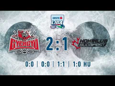EL15 Gyergyói HK - Hokiklub Budapest 2-1 hu. összefoglaló