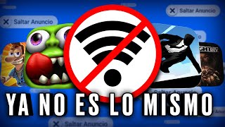 ¿POR QUE YA NO HAY JUEGOS OFLINE EN MOVILES?